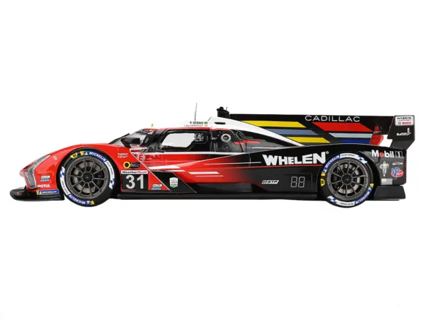 Cadillac V-Series.R #31 Jack Aitken - Tom Blomqvist - Pipo Derani "Whelen Cadillac Racing" 2nd Place IMSA "24 Hours of Daytona" (2024) 1/18 Model Car by Top Speed #3