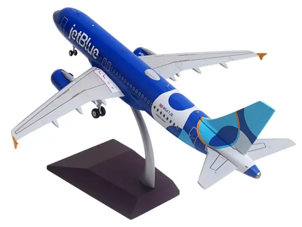 Airbus A320 Commercial Aircraft "JetBlue Airways - Forever Blue" (N547JB) Blue with Graphics "Gemini 200" Series 1/200 Diecast Model Airplane by GeminiJets #3