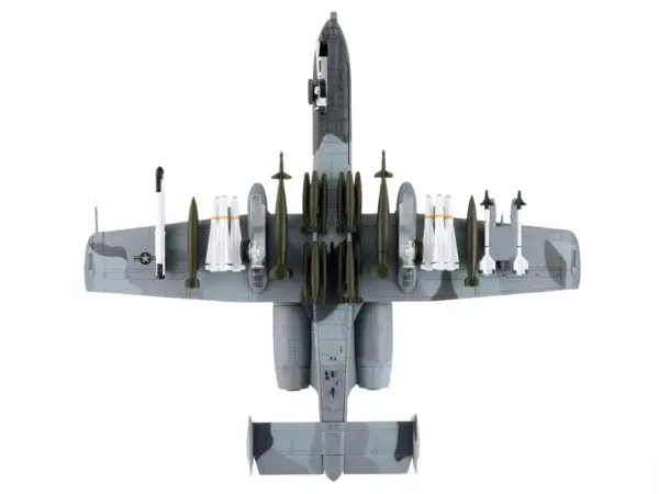 Fairchild Republic A-10A Thunderbolt II Attack Aircraft "Flipper 47th Tactical Fighter Squadron Barksdale AFB" (1990) United States Air Force "Air Power Series" 1/72 Diecast Model by Hobby Master #5