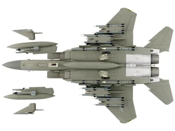 McDonnell Douglas F-15EX Eagle II Fighter Aircraft "AF20-003 96th Test Wing Eglin Air Force Base" (2023) United States Air Force "Air Power Series" 1/72 Diecast Model by Hobby Master #4