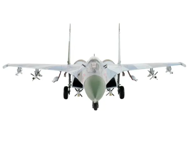 Sukhoi Su-27 Flanker-B Fighter Aircraft "Red 36 Barents Sea 941st IAP" (1987) Soviet Air Force "Air Power Series" 1/72 Diecast Model by Hobby Master #5