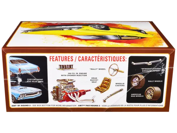Skill 2 Model Kit 1969 Chevrolet Chevelle SS 396 1/25 Scale Model by AMT #2