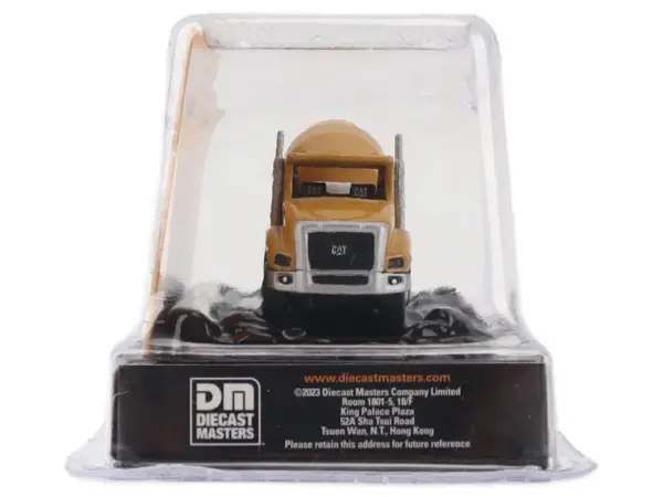 CAT Caterpillar CT660 Concrete Mixer Yellow "Micro-Constructor" Series Diecast Model by Diecast Masters #3