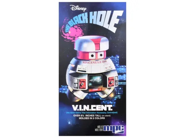 Skill 2 Model Kit V.I.N.CENT. Robot "The Black Hole" (1979) Movie 1/6 Scale Model by MPC #1