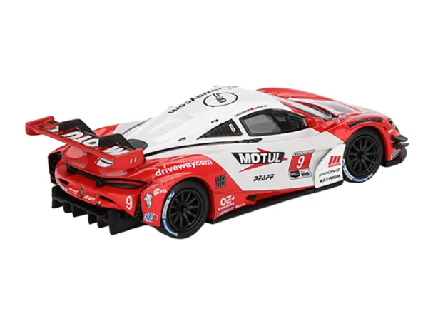 McLaren 720S GT3 EVO #9 Oliver Jarvis - Marvin Kirchhofer "Pfaff Motorsports" IMSA "Motul Course de Monterey - Laguna Seca" (2024) Limited Edition 1/64 Diecast Model Car by Mini GT #3