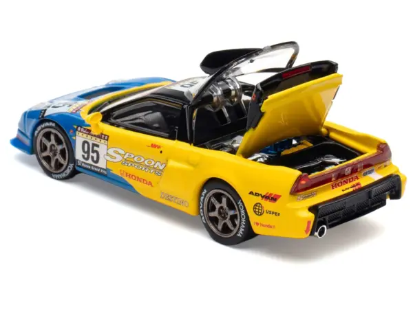 Honda NSX-R GT RHD (Right Hand Drive) #95 Spoon Sports "Macau Cup" "Tokyo Auto Salon - Hong Kong 2025" 1/64 Diecast Model Car by Pop Race #4
