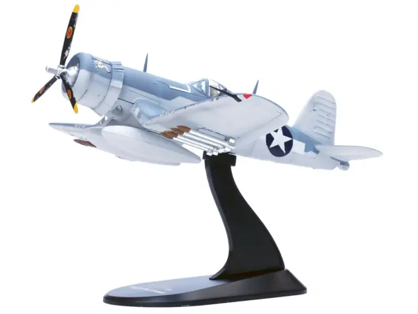 Vought F4U-1A Corsair Fighter Aircraft "Marines Dream Capt. Edwin Olander VMF-214 Black Sheep Vella Lavella Solomon Islands" (1943) United States Marine Corps 1/72 Diecast Model by Legion #4