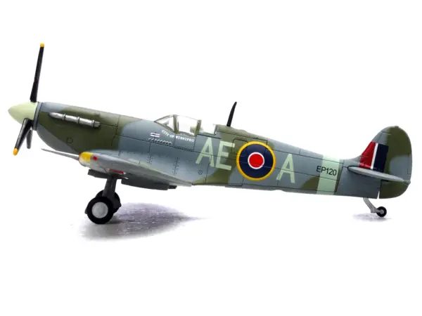 Supermarine Spitfire Mk Vb Fighter Aircraft "EP120 Flight Lieutenant James 'Jeff' Northcott No. 402 City of Winnipeg Squadron" (1943-1944) Royal Canadian Air Force 1/72 Diecast Model by Legion #2