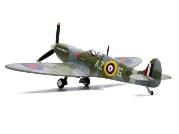Supermarine Spitfire Mk Vb Fighter Aircraft "BL924 Pilot Officer Aksel Svendsen Danish Presentation Spitfire Valdemar Atterdag No. 234 Madras Presidency Squadron" (1942) Royal Air Force 1/72 Diecast Model by Legion #2