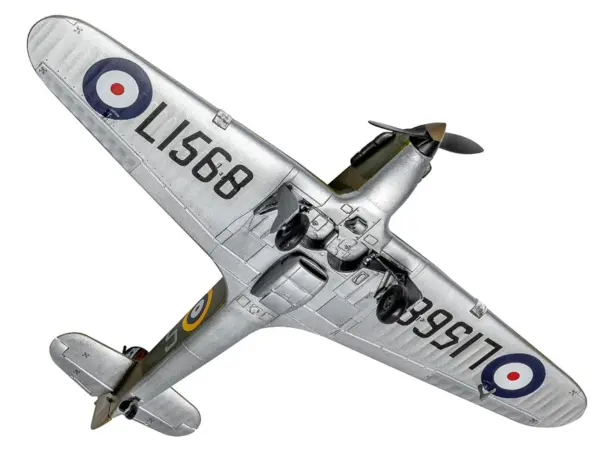 Level 1 Model Kit Hawker Hurricane Mk.I Aircraft with 2 Scheme Options 1/72 Scale Plastic Model Kit by Airfix #4