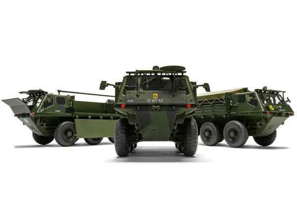 Level 3 Model Kit Alvis FV622 Stalwart Mk.2 Military Truck with 3 Scheme Options 1/35 Scale Plastic Model Kit by Airfix #4