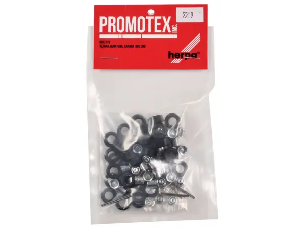 Super Singles with Fronts Sets of Wheels (10 Sets) 1/87 (HO) Plastic Model by Promotex #3