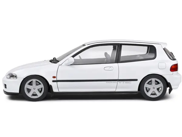 1991 Honda Civic (EG6) RHD (Right Hand Drive) Frost White 1/18 Diecast Model Car by Solido #3