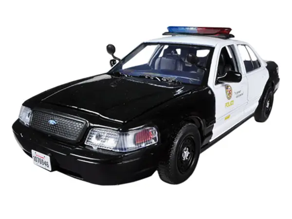 2010 Ford Crown Victoria LAPD Los Angeles Police Department Car 1/24 Diecast Car Model by Motormax #2