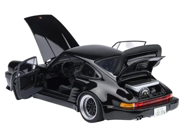 Porsche 911 (930) Turbo "Blackbird" Black "Wangan Midnight - Comic #1 Version" Manga 1/18 Model Car by Autoart #2