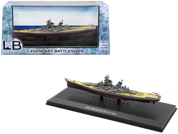 USS Missouri BB-63 Battleship (1944) 1/1250 Diecast Model by Legendary Battleships #1