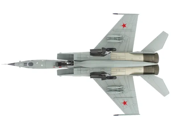 Mikoyan-Gurevich MiG-25RBT Aircraft "Red 46 47th Guards Reconnaissance Aviation Regiment 2nd Squadron" (2001) Russian Air Force "Air Power Series" 1/72 Diecast Model by Hobby Master #4