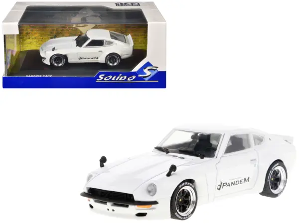 Datsun Pandem 240Z White 1/43 Diecast Model Car by Solido #1