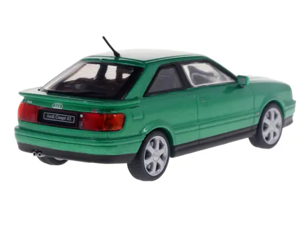 1994 Audi Coupe S2 Cricket Green Metallic 1/43 Diecast Model Car by Solido #3