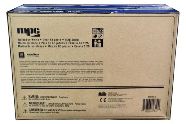 Skill 2 Model Kit 1967 Pontiac GTO 1/25 Scale Model by MPC #4