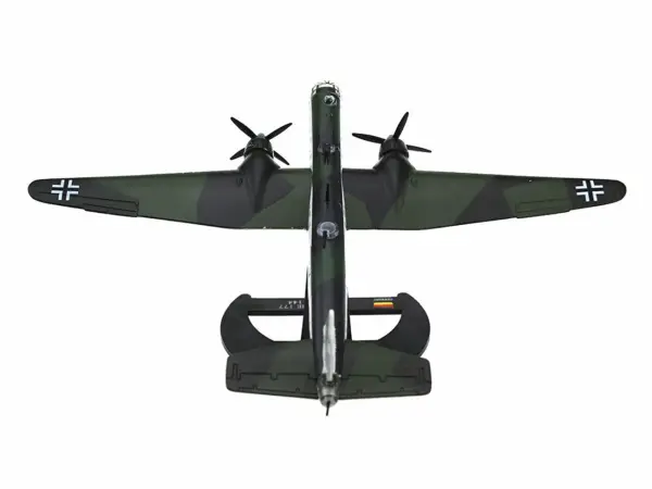 Heinkel He 177 Bomber Aircraft "II./KG 40 Bordeaux France" (1942) German Luftwaffe 1/144 Diecast Model Airplane by Luppa #4