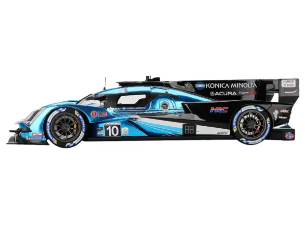 Acura ARX-06 GTP #10 Filipe Albuquerque - Marcus Ericsson - Brendon Hartley - Ricky Taylor "Wayne Taylor Racing with Andretti" IMSA "24 Hours of Daytona" (2024) 1/18 Model Car by Top Speed #2