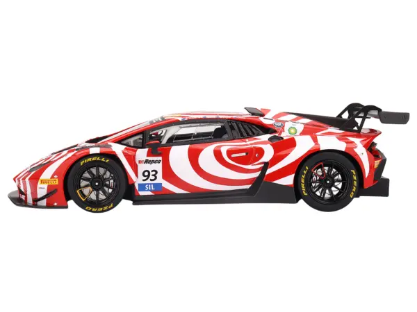 Lamborghini Huracan GT3 EVO2 #93 Tony D'Alberto - Adrian Deitz - Grant Denyer - David Wall "Wall Racing" "Bathurst 12 Hour" (2024) 1/18 Model Car by Top Speed #3