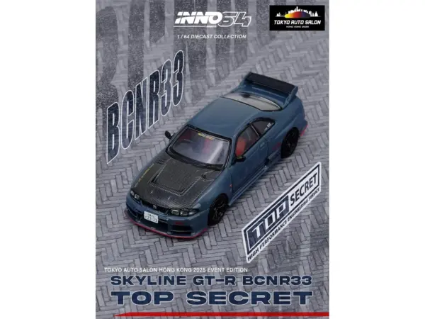 Nissan Top Secret "Tokyo Auto Salon Hong Kong 2025 Event Edition" Set of 2 Pieces 1/64 Diecast Model Car by Inno Models #5