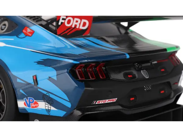 Ford Mustang GT3 #64 Mike Rockenfeller - Harry Tincknell "Ford Multimatic Motorsports" "Motul Course de Monterey - Laguna Seca" (2024) 1/18 Model Car by Top Speed #4