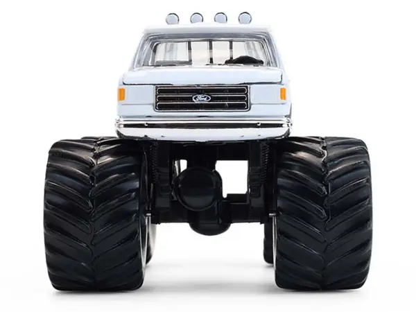 1988 Ford F-150 Monster Truck "Jersey Outlaw" White "Kings of Crunch" Series 16 1/64 Diecast Model Car by Greenlight #4