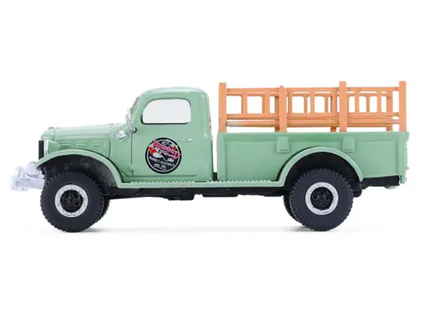 1946 Dodge Power Wagon Pickup Truck "Strawberry Farm" Green "Down on the Farm" Series 11 1/64 Diecast Model by Greenlight #2