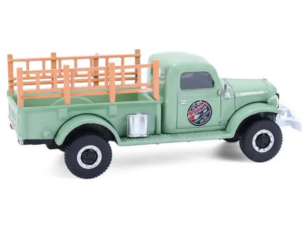 1946 Dodge Power Wagon Pickup Truck "Strawberry Farm" Green "Down on the Farm" Series 11 1/64 Diecast Model by Greenlight #3