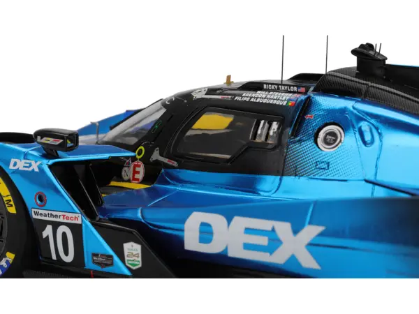 Cadillac V-Series.R #10 Filipe Albuquerque - Brendon Hartley - Will Stevens - Ricky Taylor "Cadillac Wayne Taylor Racing" IMSA "24 Hours of Daytona" (2025) 1/18 Model Car by Top Speed #2