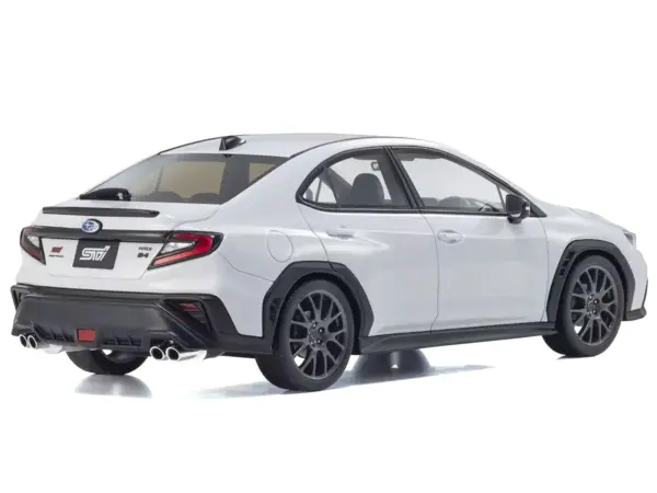 Subaru WRX S4 STI Sport# RHD (Right Hand Drive) White 1/18 Model Car by Kyosho #4