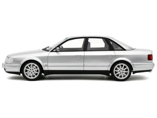 Audi S4 (C4) 4.2 V8 Crystal Silver Metallic Limited Edition to 2000 pieces Worldwide 1/18 Model Car by Otto Mobile #4