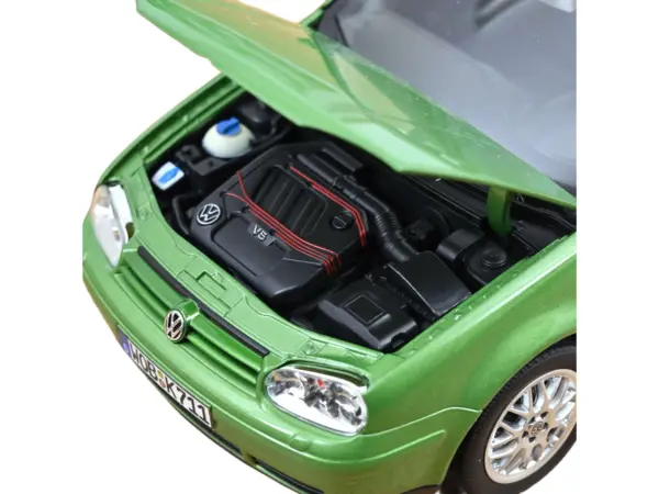 1998 Volkswagen Golf GTI Green Metallic 1/18 Diecast Model Car by Norev #3