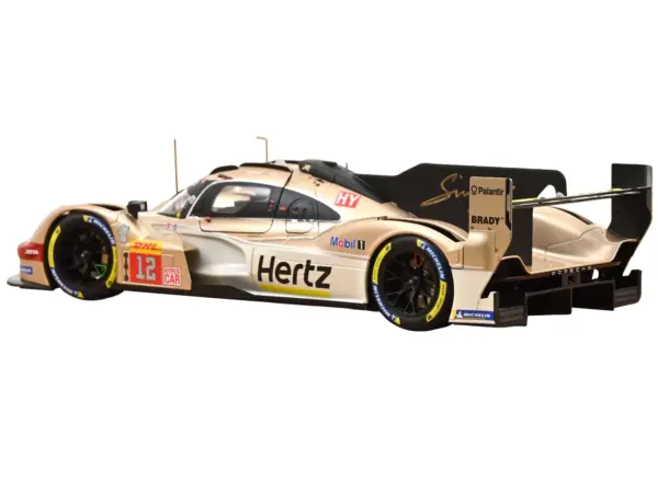Porsche 963 #12 Callum Ilott - Will Stevens "Hertz Team Jota" Winner "6 Hours of Spa-Francorchamps" (2024) 1/18 Diecast Model Car by Norev #3