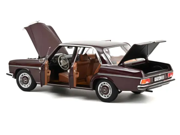 1968 Mercedes-Benz 200 Dark Red Brown 1/18 Diecast Model Car by Norev #2