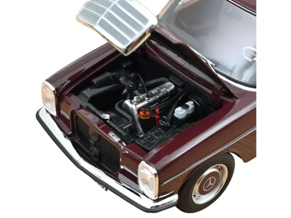 1968 Mercedes-Benz 200 Dark Red Brown 1/18 Diecast Model Car by Norev #3