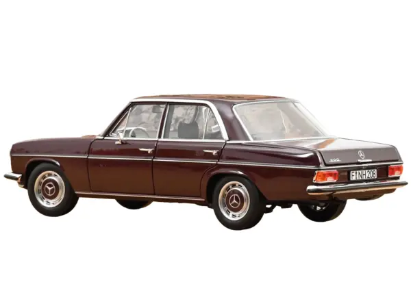 1968 Mercedes-Benz 200 Dark Red Brown 1/18 Diecast Model Car by Norev #5