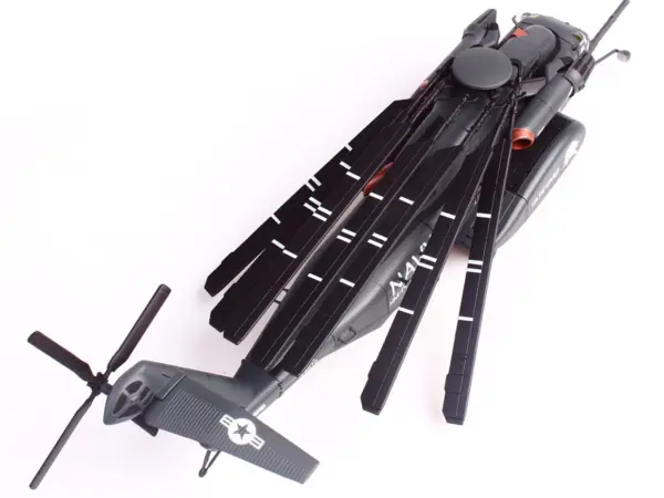 Sikorsky MH-53E Sea Dragon Helicopter "United States Navy Vanguard Tail Number 543" Dark Gray 1/72 Diecast Model by Panzerkampf #4