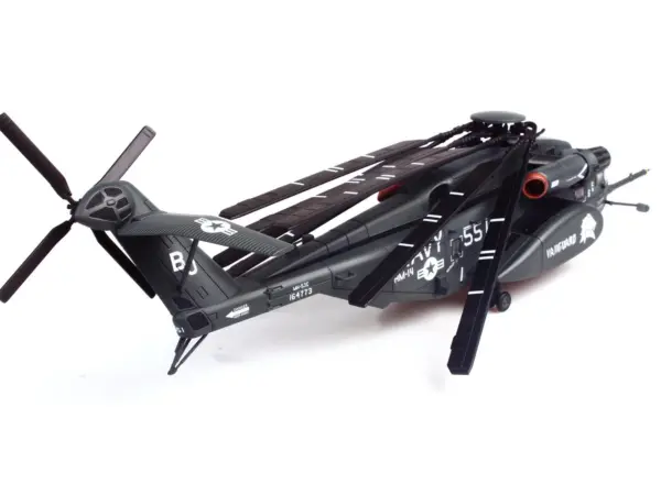 Sikorsky MH-53E Sea Dragon Helicopter "United States Navy Vanguard Tail Number 551" Dark Gray 1/72 Diecast Model by Panzerkampf #4
