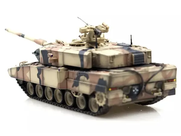Leopard 2 A7+ Main Battle Tank "Desert Camouflage" German Army "Armor Premium" Series 1/72 Diecast Model by Panzerkampf #2
