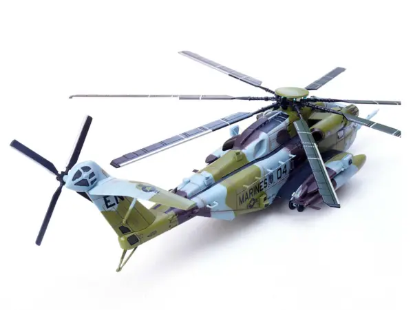 Sikorsky CH-53E Super Stallion Helicopter #04 "161184 HMH-464 Condors MCAS New River" (1990) United States Marine Corps 1/72 Diecast Model by Panzerkampf #5