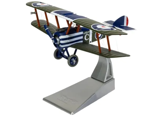 Sopwith Camel F.1 Aircraft "B7190 Donner Wetter! 'C' Flight No. 10 Squadron" (1918) Royal Naval Air Service "The Aviation Archive" Series 1/48 Diecast Model by Corgi #3