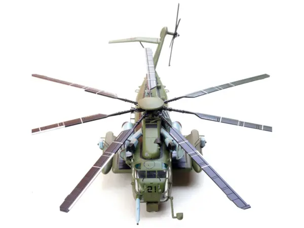 Sikorsky CH-53E Super Stallion Helicopter #21 "163086 VMX-1 MCAS Yuma" (2021) United States Marine Corps 1/72 Diecast Model by Panzerkampf #4