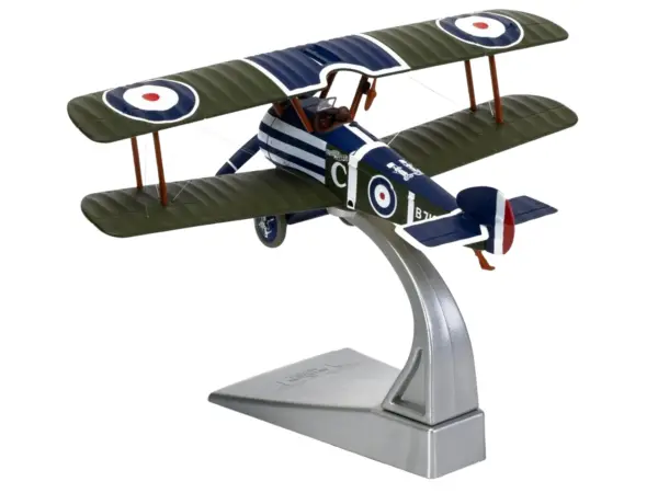 Sopwith Camel F.1 Aircraft "B7190 Donner Wetter! 'C' Flight No. 10 Squadron" (1918) Royal Naval Air Service "The Aviation Archive" Series 1/48 Diecast Model by Corgi #4
