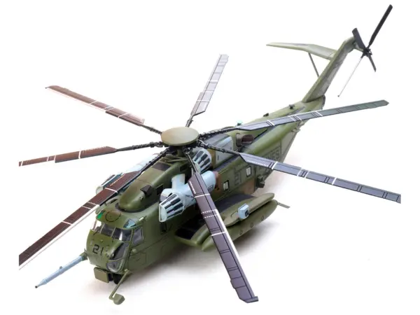 Sikorsky CH-53E Super Stallion Helicopter #21 "163086 VMX-1 MCAS Yuma" (2021) United States Marine Corps 1/72 Diecast Model by Panzerkampf #5