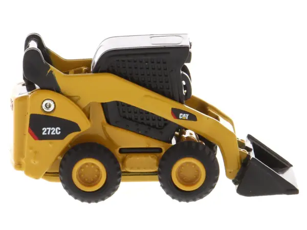 CAT Caterpillar 272C Skid Steer Loader Yellow "Micro-Constructor" Series Diecast Model by Diecast Masters #2