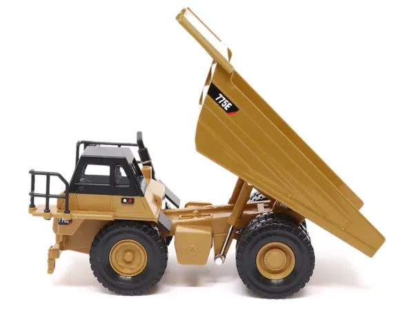 CAT Caterpillar 775E Off-Highway Dump Truck Yellow 1/64 Diecast Model by Diecast Masters #4